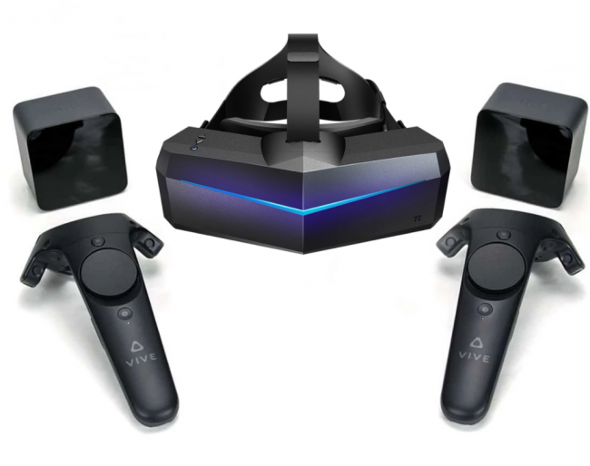 Pimax Artisan с 2 контроллерами и базовыми станциями Vive 1.0