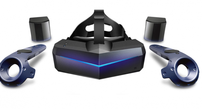 Pimax Artisan с 2 контроллерами и базовыми станциями Vive 2.0